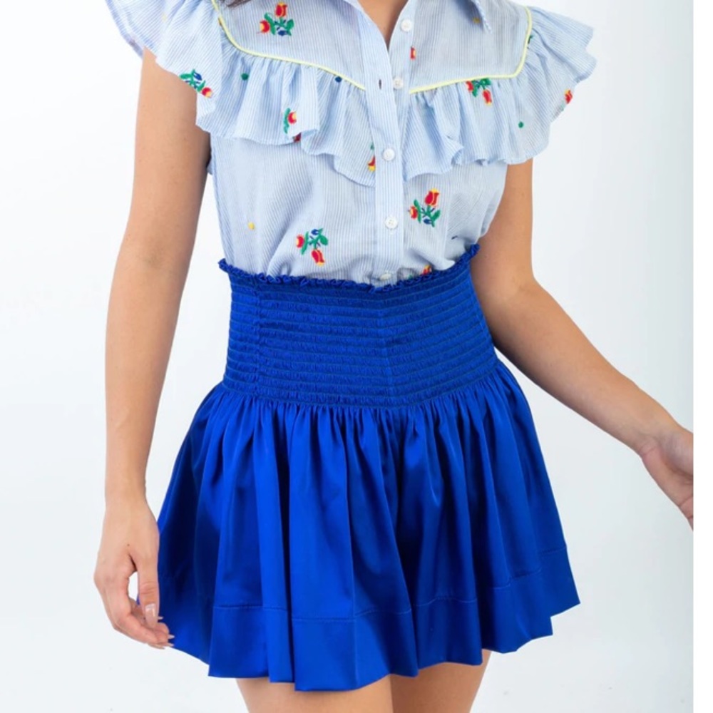 KOCH Blue Erika Skirt. Perfect Condition